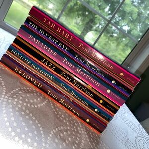 Six Toni Morrison Classic Paperback Books | The Bluest Eye Paradise Tar Baby